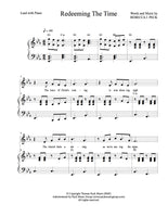 Redeeming The Time - sheet music - Digitally Delivered PDF