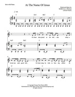 At The Name Of Jesus - sheet music - Digitally Delivered PDF