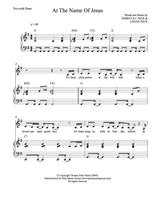At The Name Of Jesus - sheet music - Digitally Delivered PDF