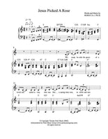 Jesus Picked A Rose - sheet music - Digitally Delivered PDF