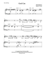 God Can - sheet music - Digitally Delivered PDF