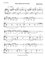 Raise Them Up For Jesus - sheet music - Digitally Delivered PDF