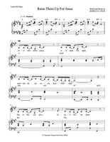 Raise Them Up For Jesus - sheet music - Digitally Delivered PDF