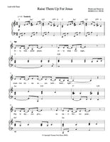 Raise Them Up For Jesus - sheet music - Digitally Delivered PDF