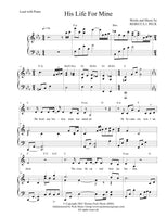 His Life For Mine - sheet music - Digitally Delivered PDF