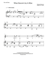 When Heaven's Joy Is Mine