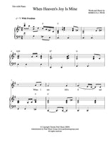 When Heaven's Joy Is Mine