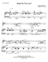 Made By The Lord - sheet music - Digitally Delivered PDF