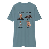 Men’s Premium Heavyweight Tee - Choir Pups