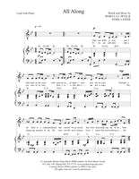 All Along - sheet music - Digitally Delivered PDF
