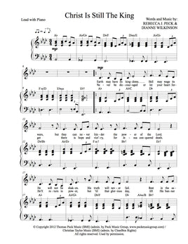 Christ Is Still The King - sheet music - Digitally Delivered PDF