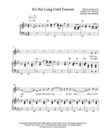 It's Not Long Until Forever - sheet music - Digitally Delivered PDF