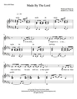 Made By The Lord - sheet music - Digitally Delivered PDF