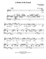 A Mother To Be Praised - sheet music - Digitally Delivered PDF