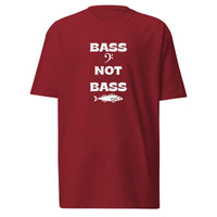 Men’s premium heavyweight tee - Bass Not Bass