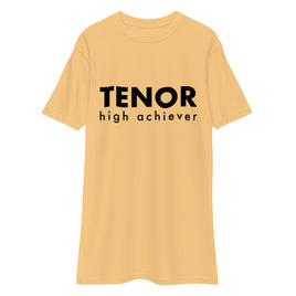 Men’s premium heavyweight tee - Tenor high achiever