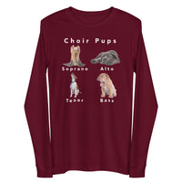 Unisex Long Sleeve Tee - Choir Pups