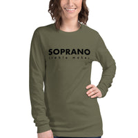 Women's Long Sleeve Tee - Soprano Treble Maker