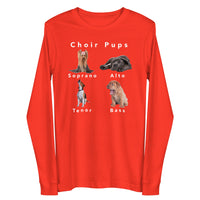 Unisex Long Sleeve Tee - Choir Pups