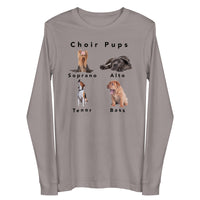 Unisex Long Sleeve Tee - Choir Pups