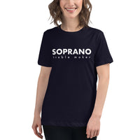 Women's Relaxed Fit Short Sleeve Tee - Soprano treble maker